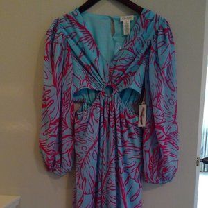 Jessica Simpson cut out dress